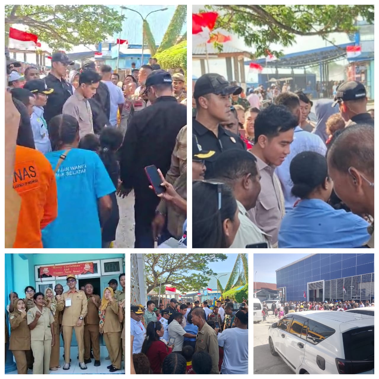 KUNJUNGAN WAPRES DI KOTA BIAK