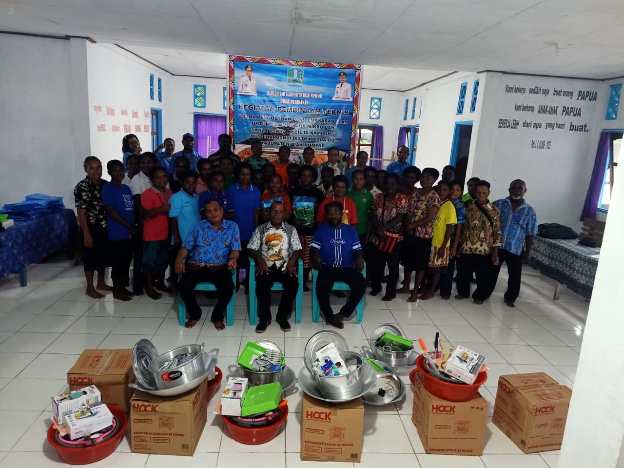 PEMBINAAN UKM DI KAMPUNG NUSI INARUSNDI DISTRIK PADAIDO TGL 12-15 DESEMBER 2025