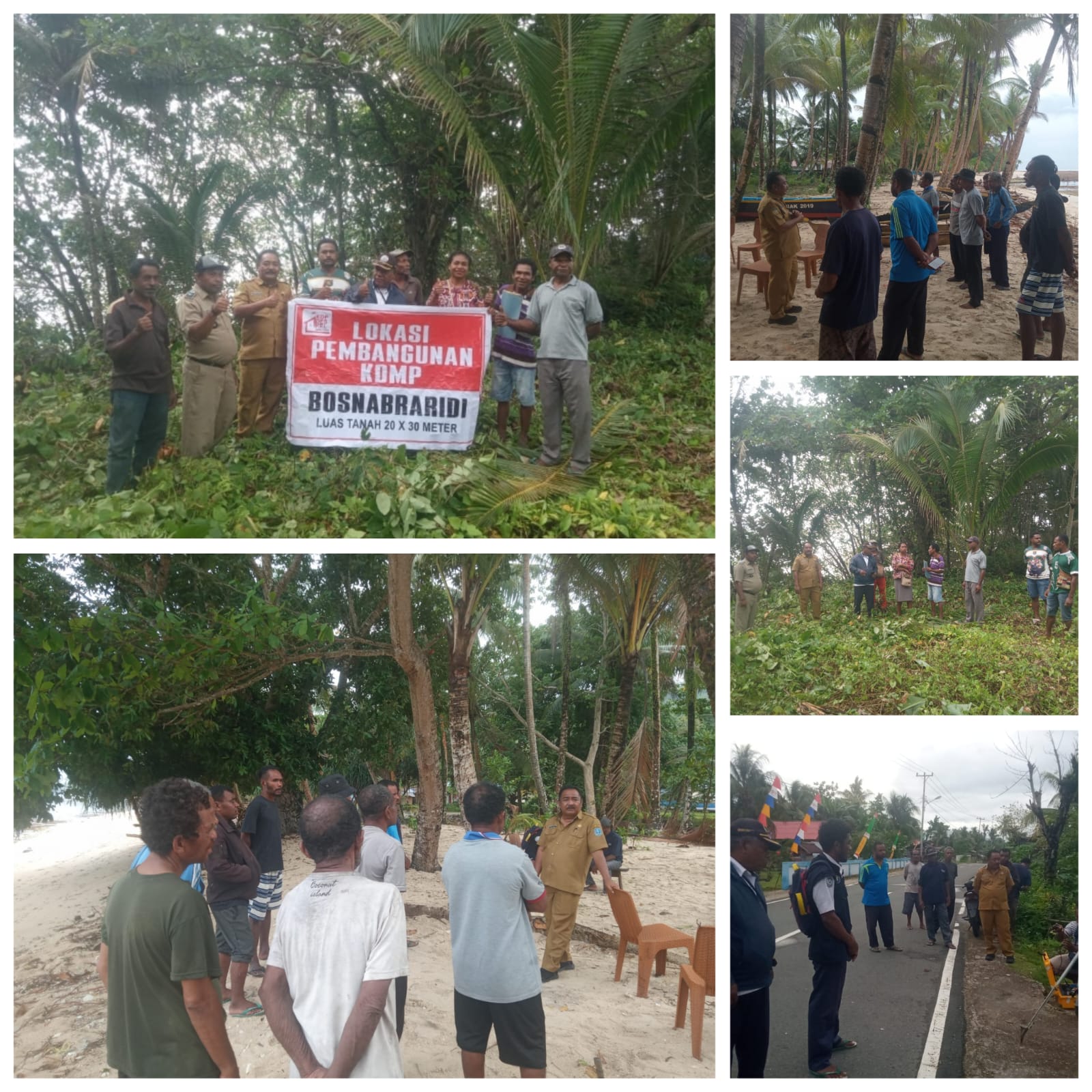 LOKASI PEMBANGUNAN KDMP DI DISTRIK YAWOSI