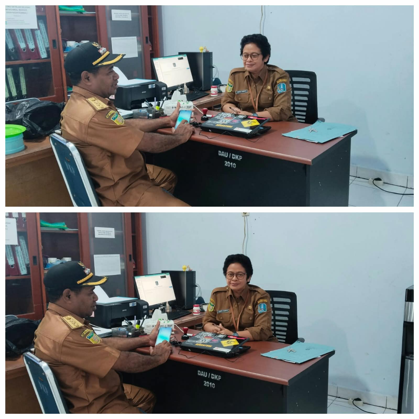 Kunjungan Kepala Distrik Padaido