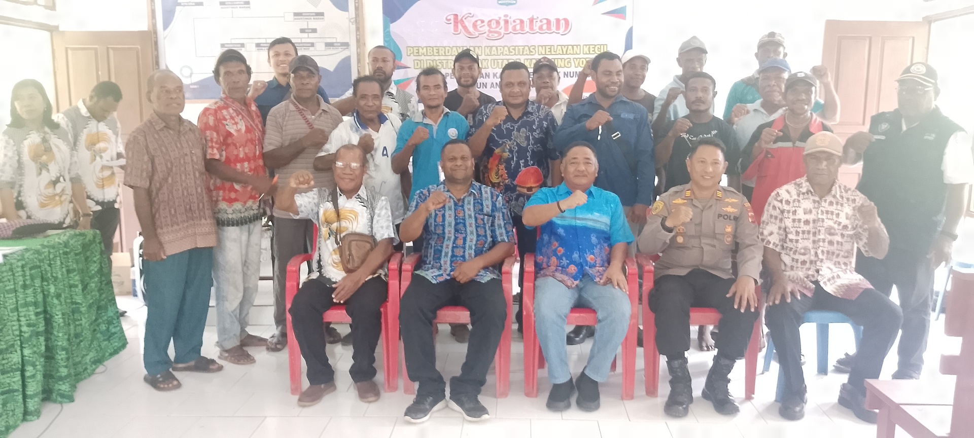 PENGEMBANGAN KAPASITAS NELAYAN KECIL KAMPUNG YOBDI DISTRIK BIAK UTARA TGL 23 S/D 25 JULI 2025