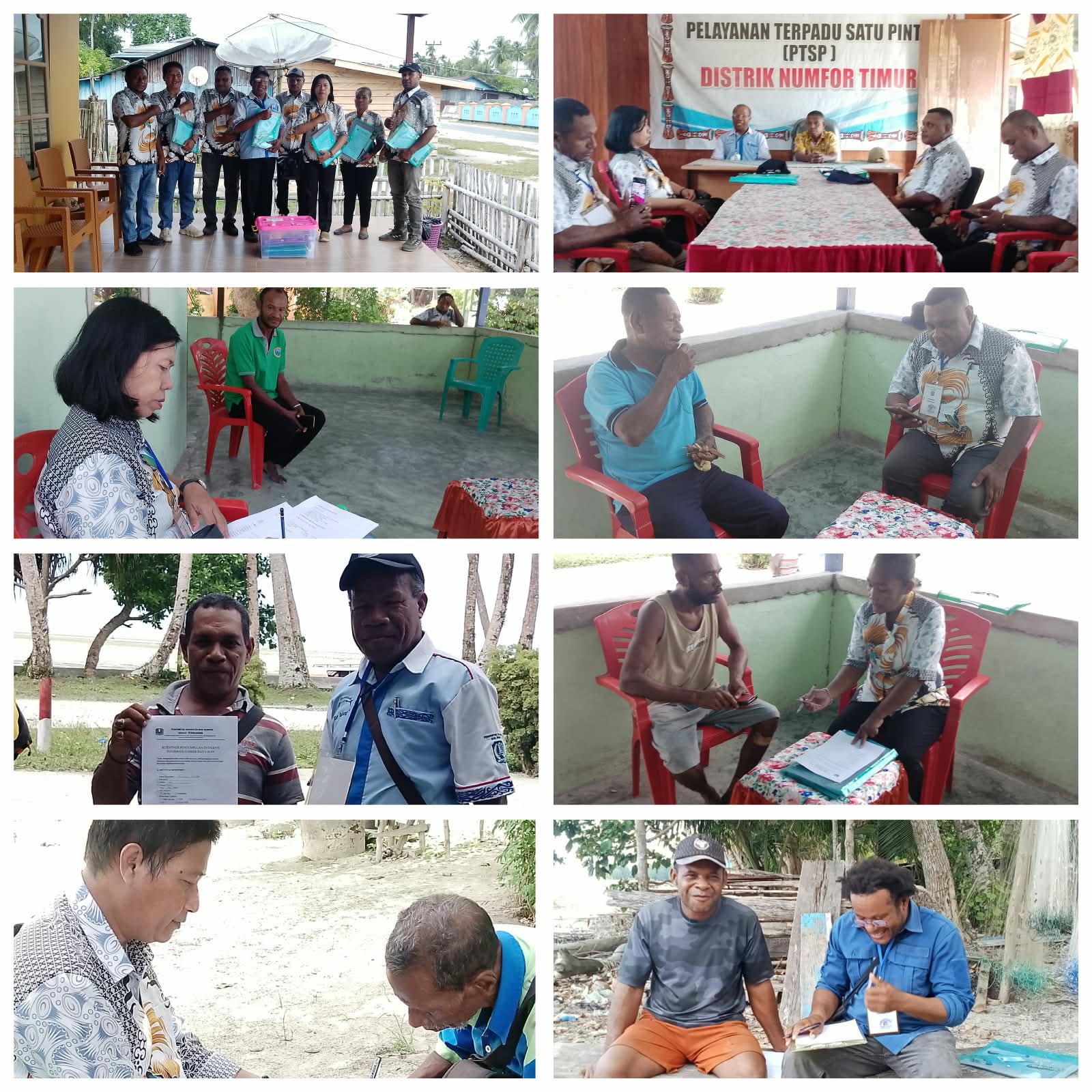 Kegiatan Pendataan Data Dan Informasi Sumber Daya Ikan Di distrik NUmfor Timur
