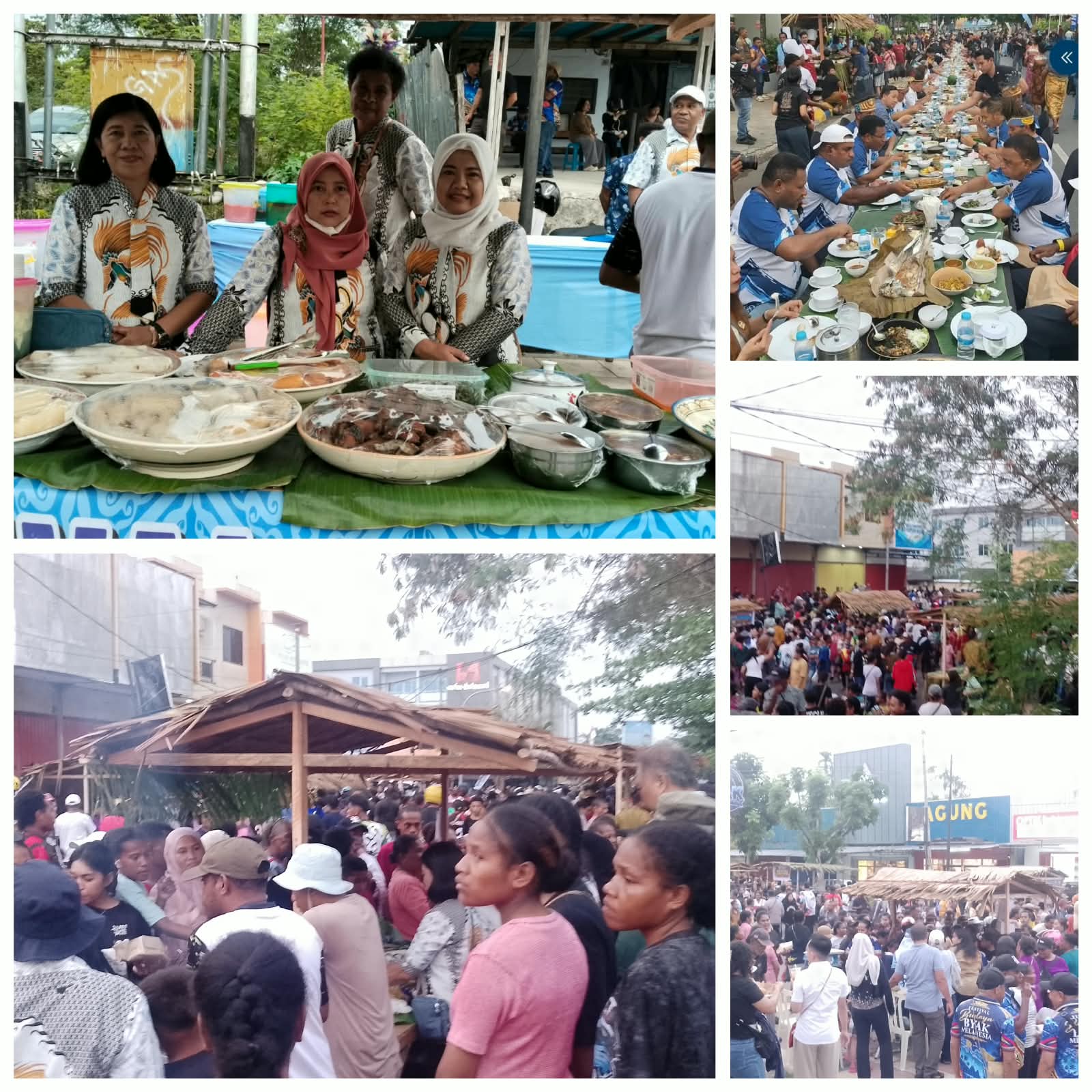 Pesona Kuliner Festival Budaya Biak Melanesia